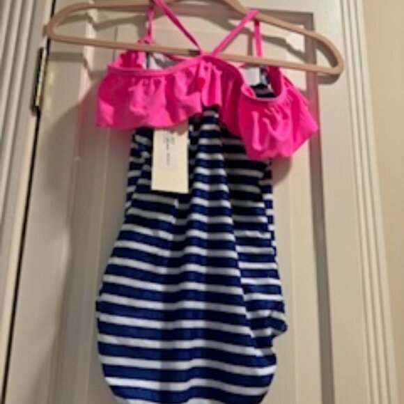Girls One Piece Swimsuit Size 10-12 - Picture 2 of 2